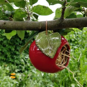 Insektenhotel Apfel Keramik