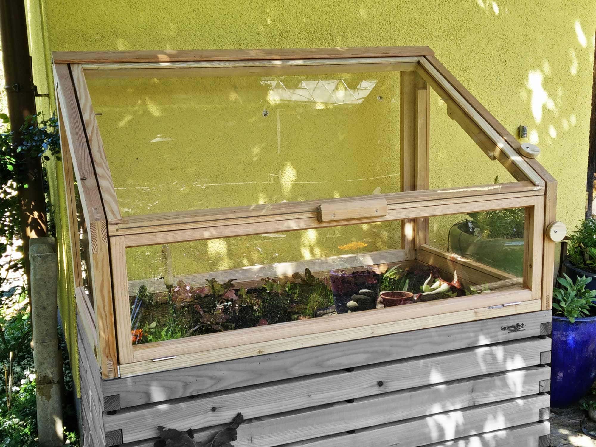 Frühbeet für das kleine Hochbeet