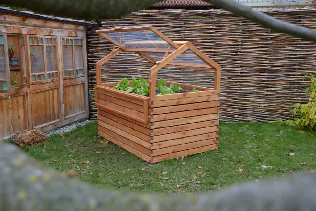 Kombination Hochbeet mit Frühbeet