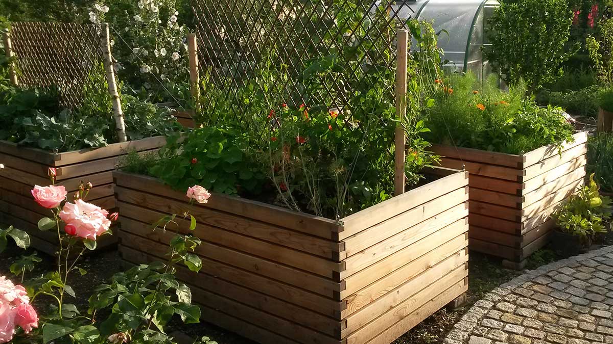Kundenhochbeet in München