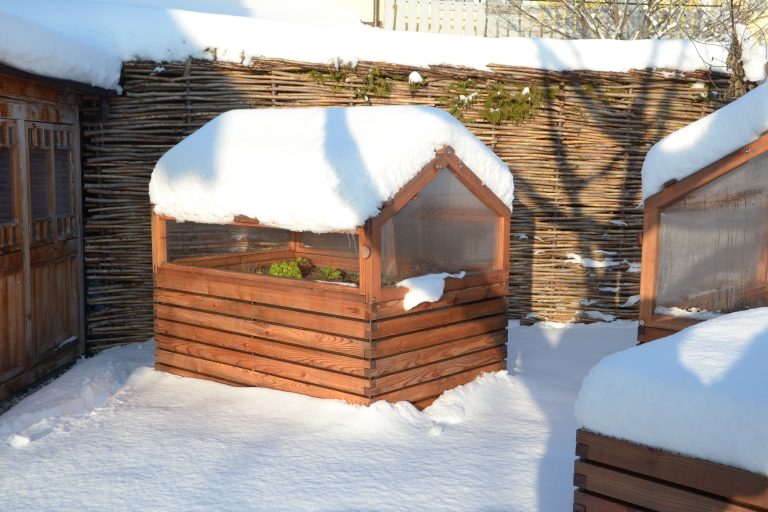 Hochbeet Abdeckung = perfekt für den Winter Gartenfrosch