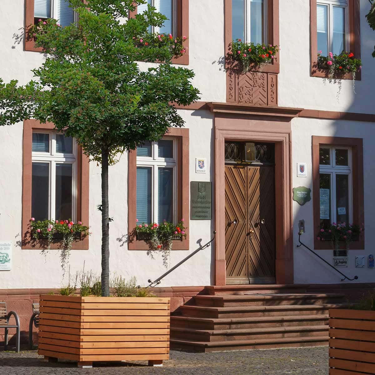 Pflanzkübel Kubio Großpflanzkasten Babenhausen Rathaus