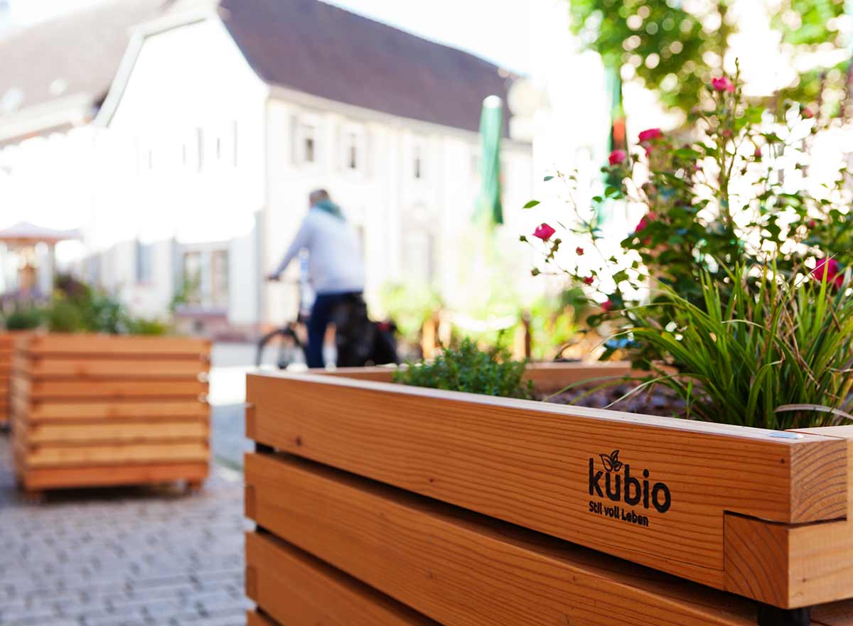 Pflanzkübel Kubio in Altstadt Babenhausen